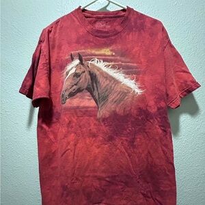 Vintage 90’s The Mountain Red Horse Graphic Tee